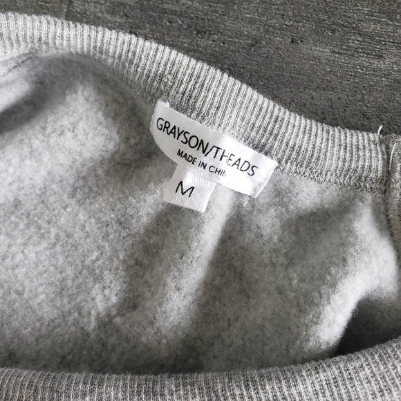 Grey Cheetah GT Sweatshirt Long Sleeve - Picture 3 of 3